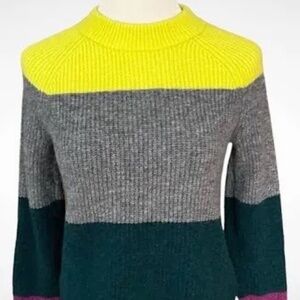 XXS color block sweater / Banana Republic